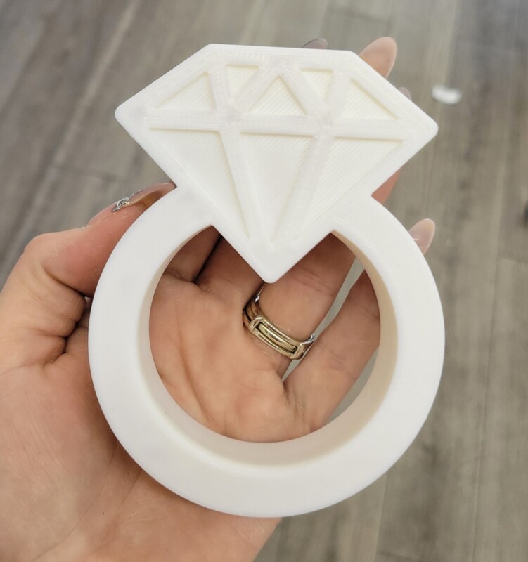 diamond ring freshie mold