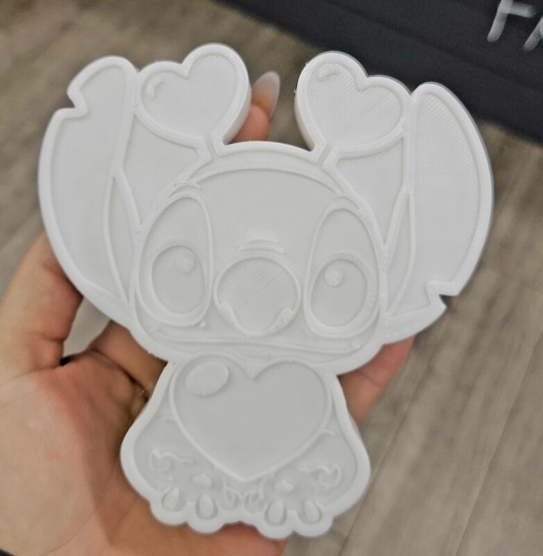 Valentines Stitch freshie mold