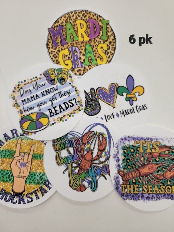 Mardi Gras cardstock