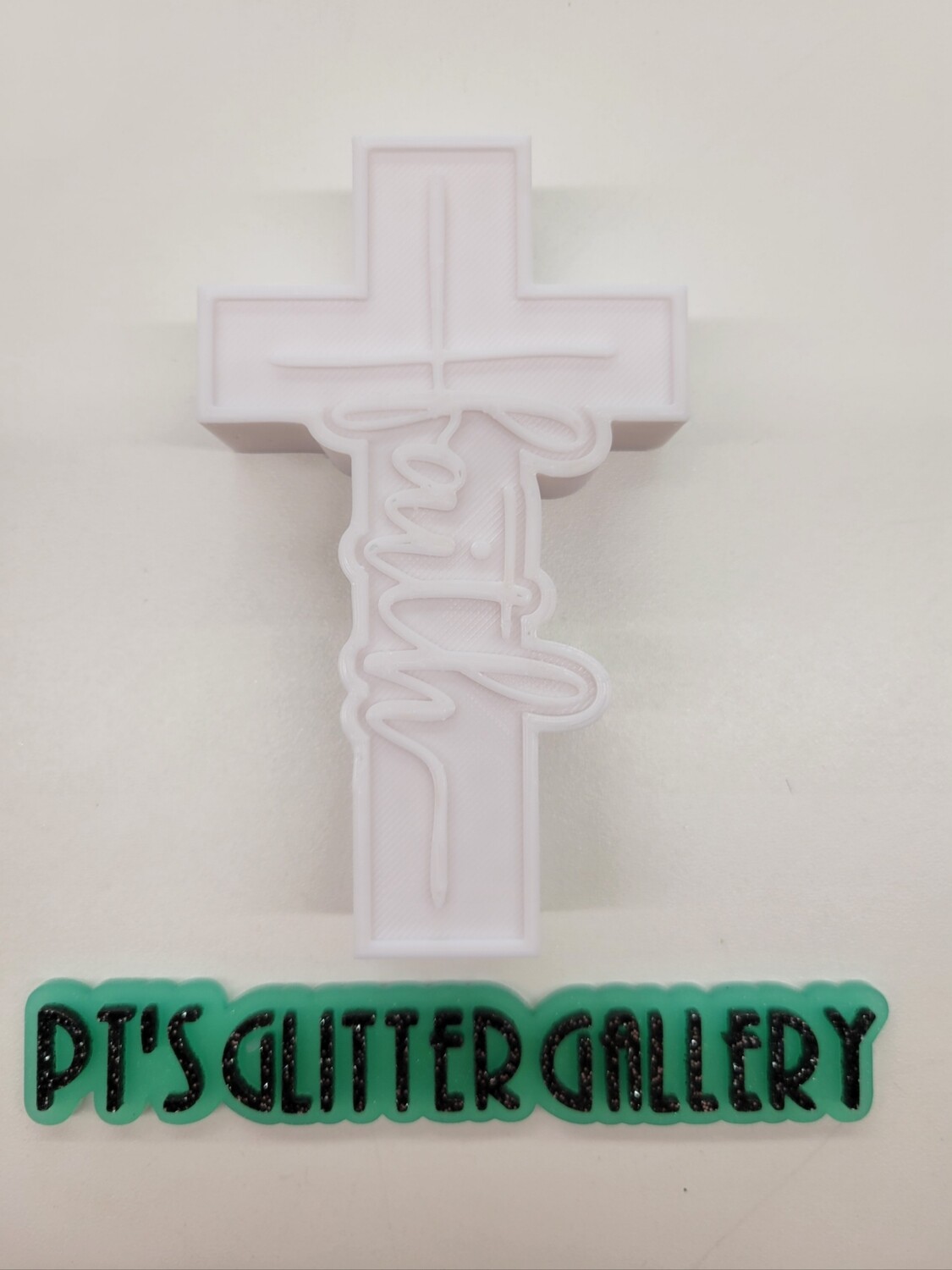 Faith Cross freshie mold