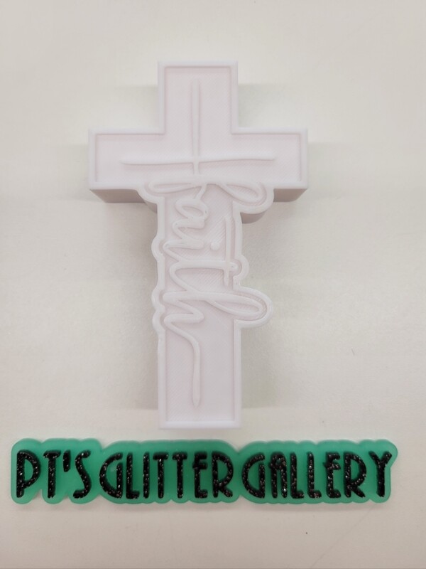 Faith Cross freshie mold