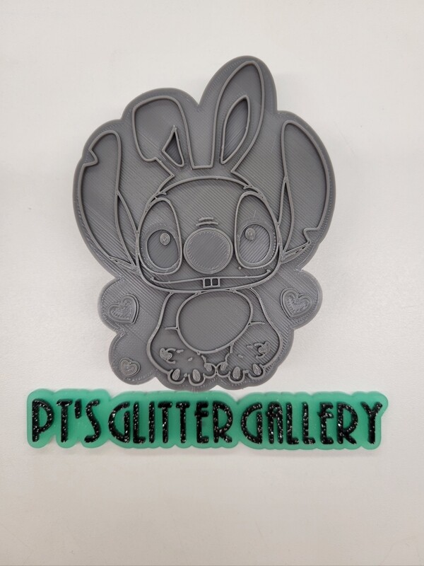 Stitch Bunny  Freshie Mold