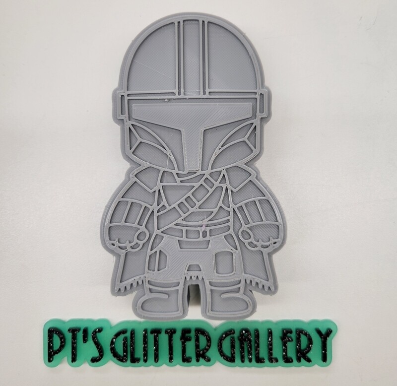 Mandalorian Freshie Mold