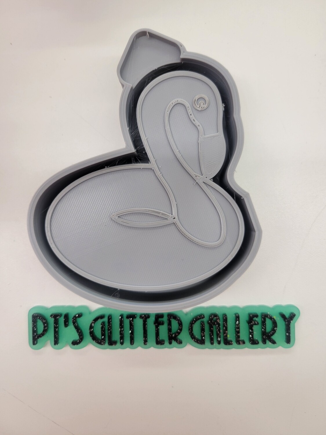 Flamingo float Freshie Mold