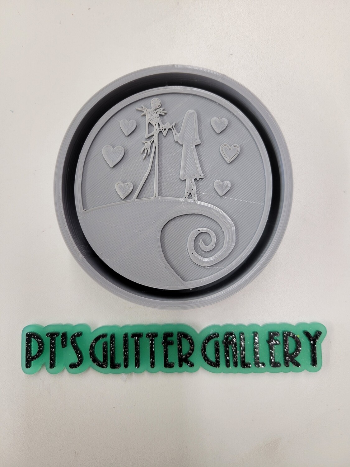 Jack and Sally Freshie Mold