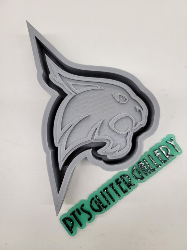 Texas State bobcat freshie mold