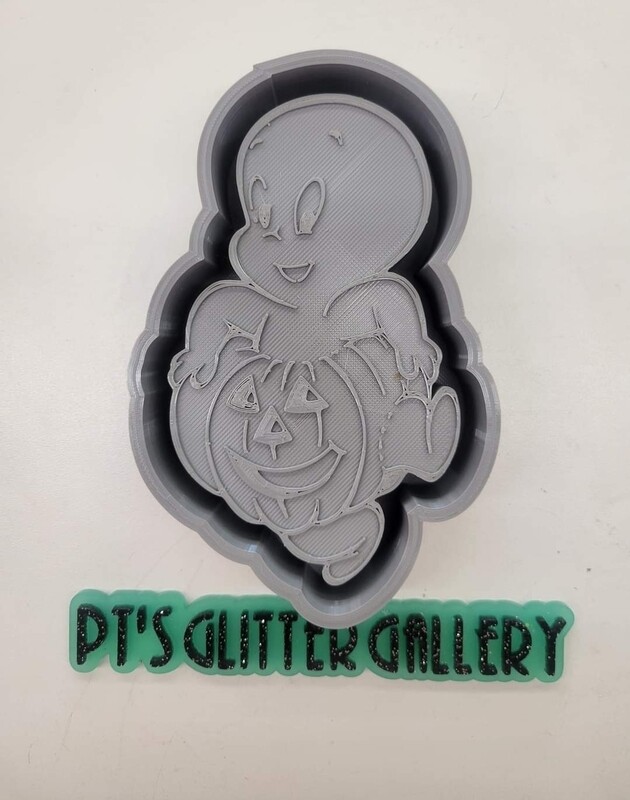 Casper Pumpkin freshie mold