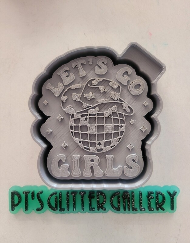 Let&#39;s go girls disco bal