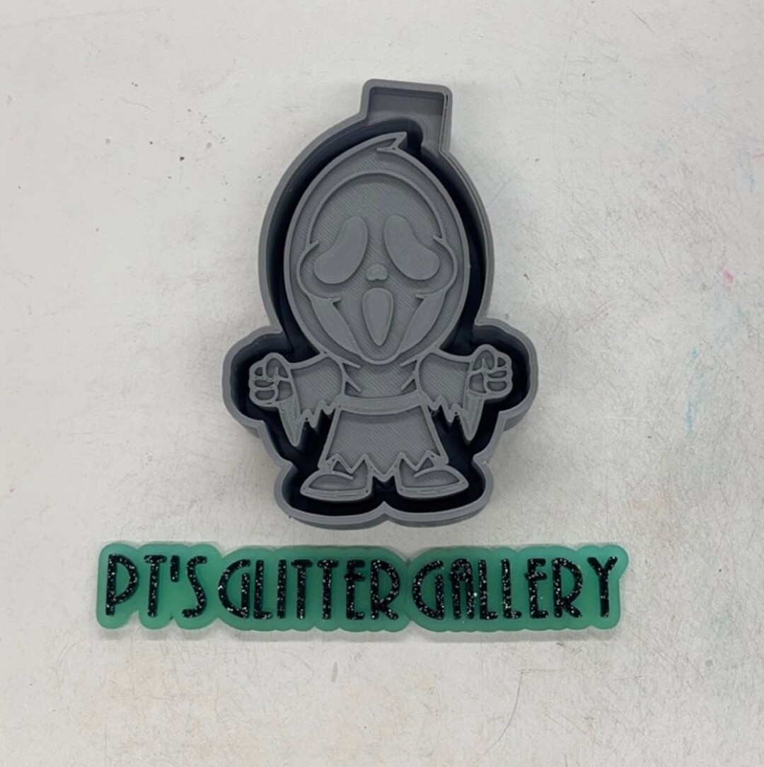 Baby Ghostface Freshie mold