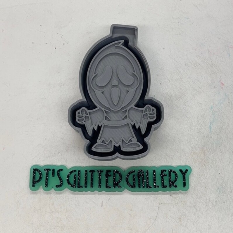 Baby Ghostface Freshie mold