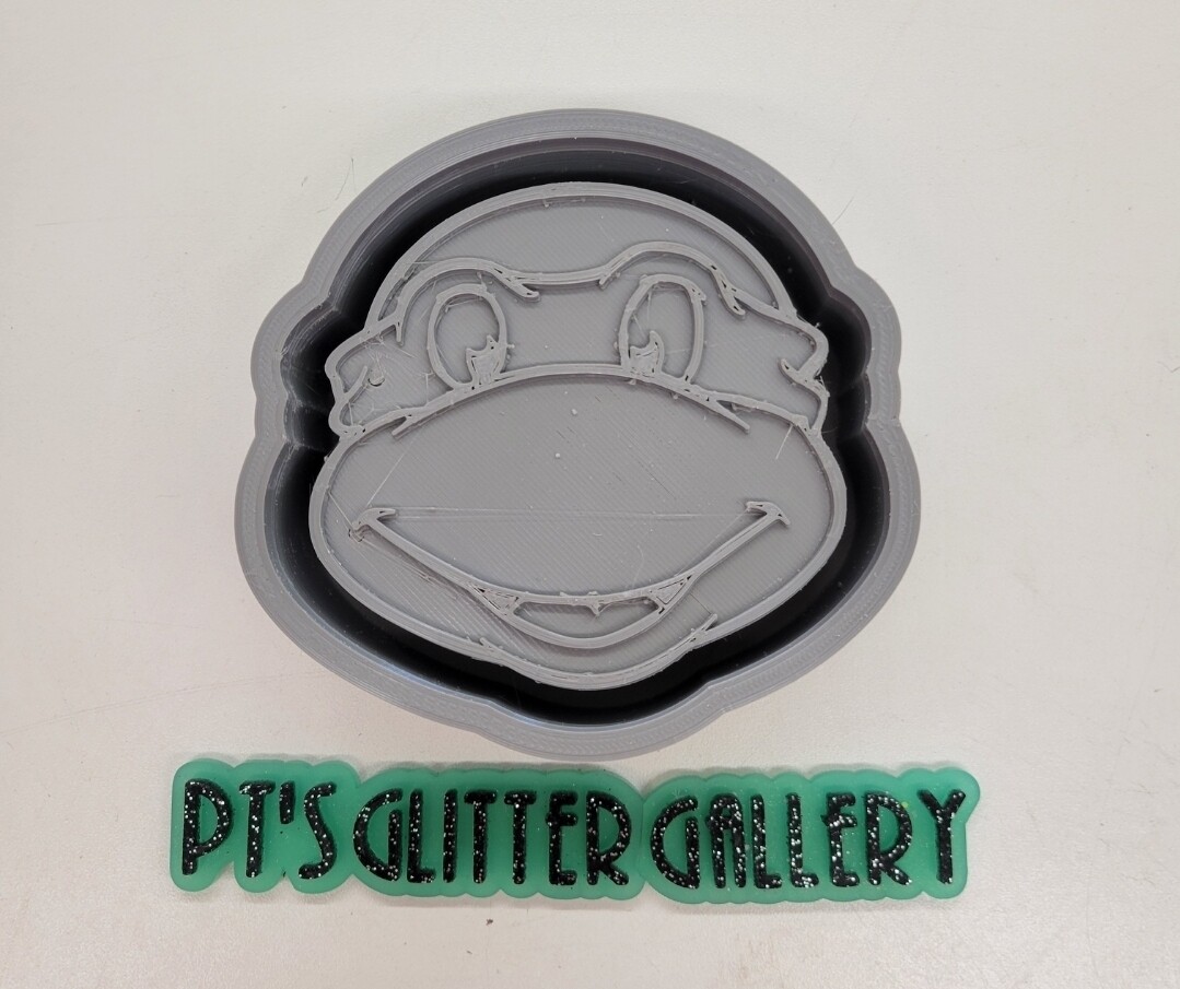 Ninja Turtle Freshie Mold