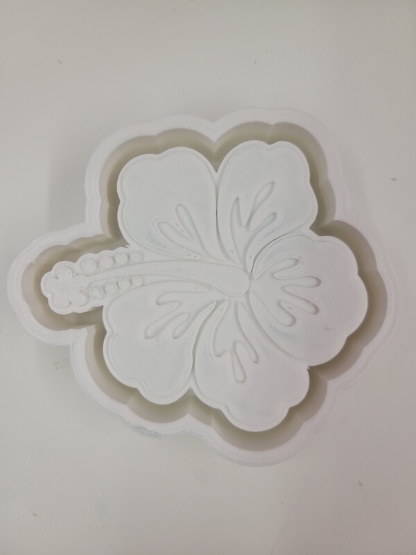 Hibiscus Freshie Mold