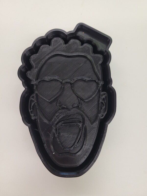 Bad Bunny Freshie Mold