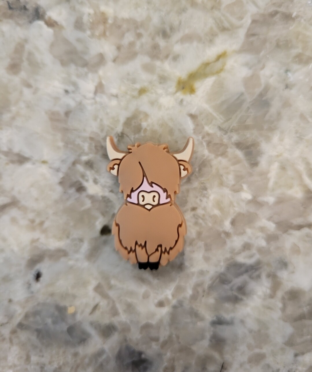 Brown Highland cow