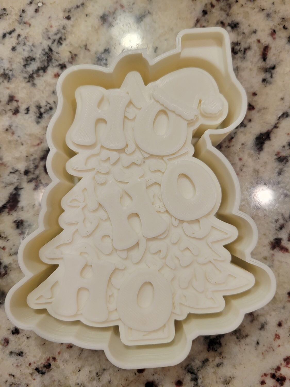 Ho ho ho tree Freshie mold