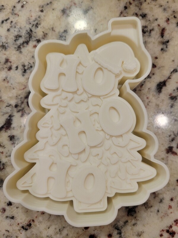 Ho ho ho tree Freshie mold
