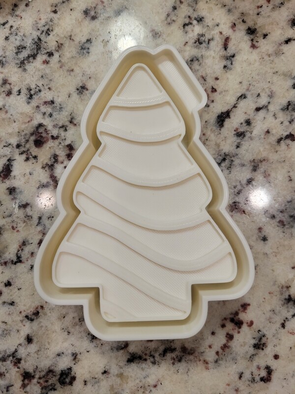 Christmas tree cake freshie mold