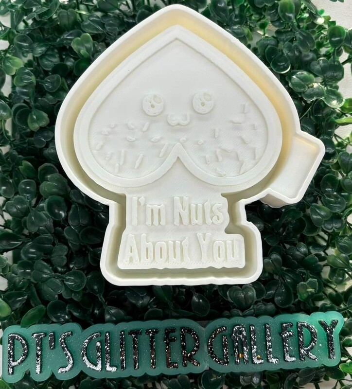 Nuts about you freshie mold
