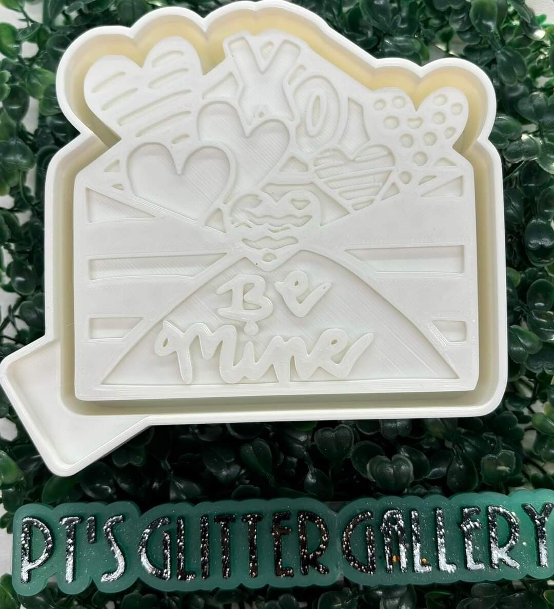 Be Mine love letter freshie mold