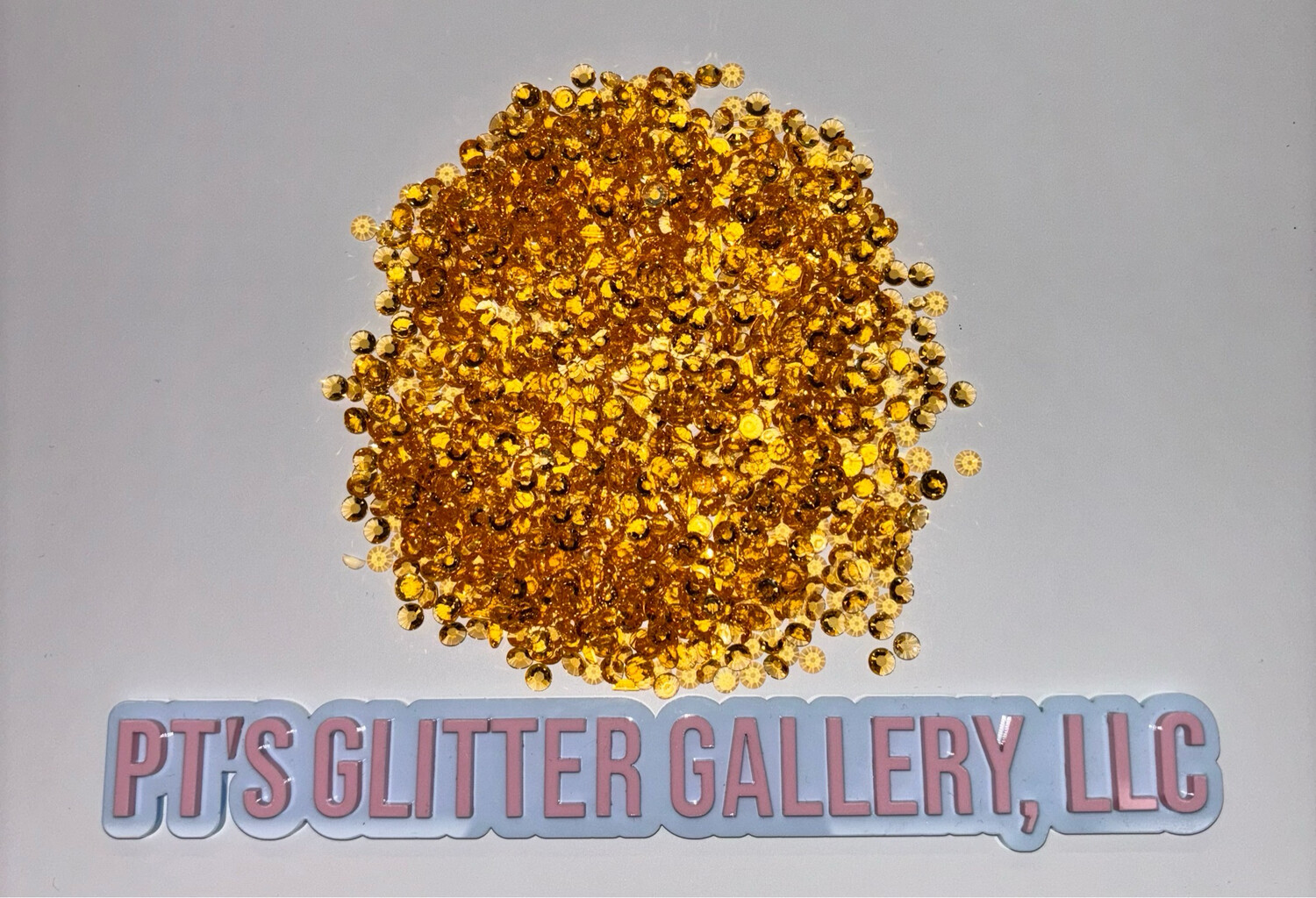 Yellow Translucent Rhinestones