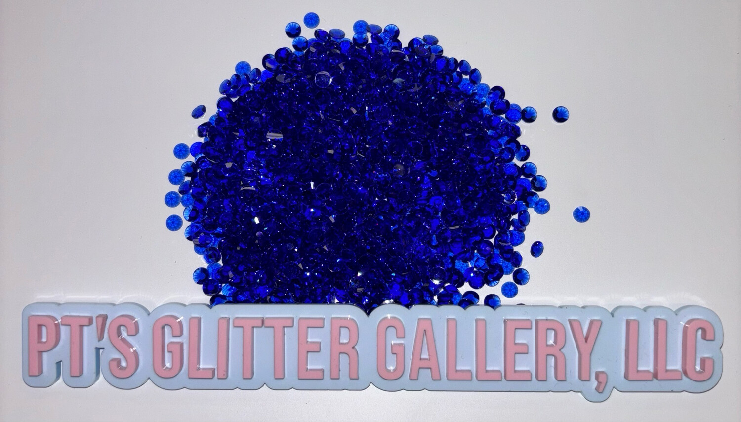 Dark Blue Translucent Rhinestones