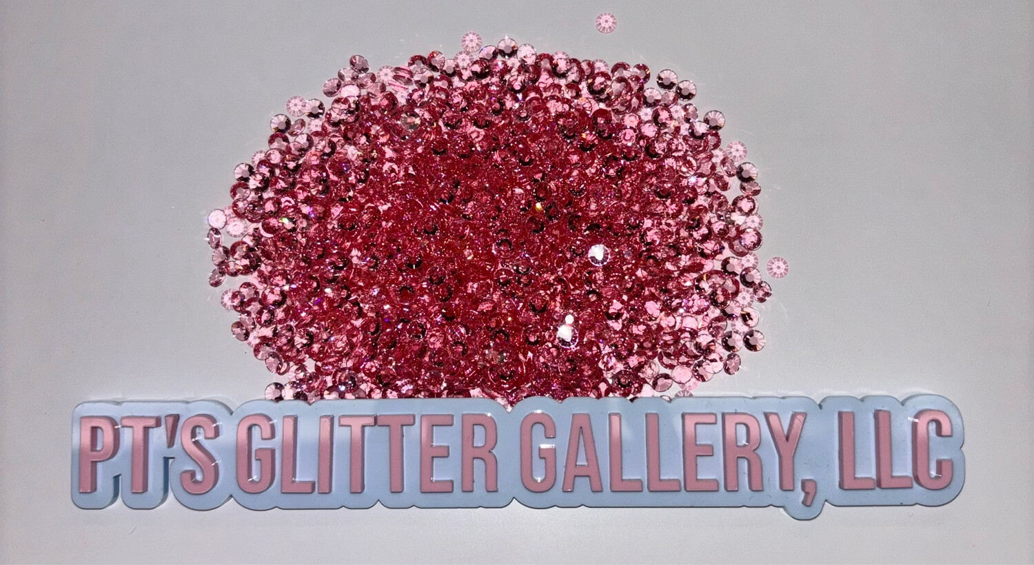 Rose Translucent Rhinestones