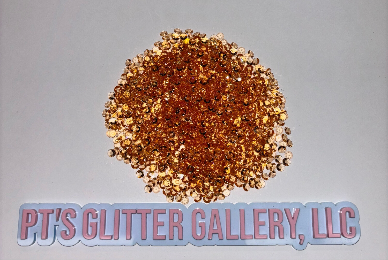 Peach Translucent Rhinestones
