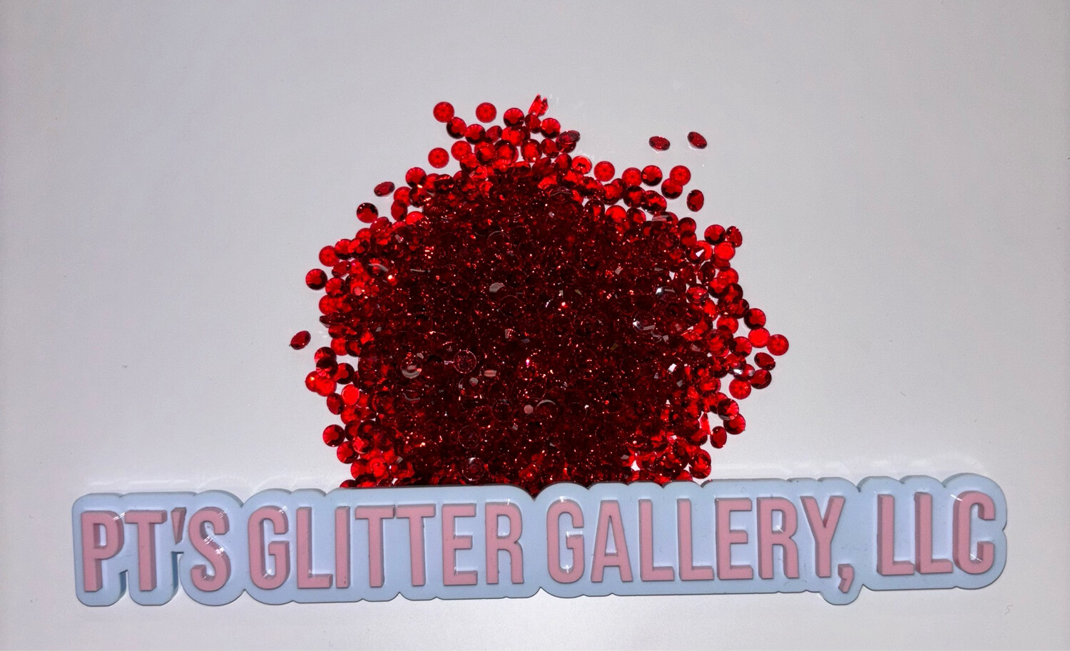 Red Translucent Rhinestones