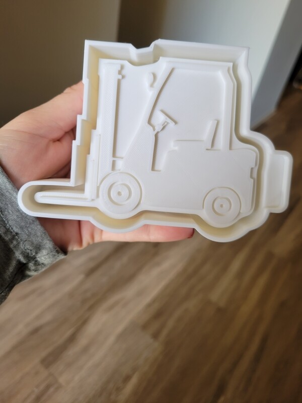 Forklift freshie mold
