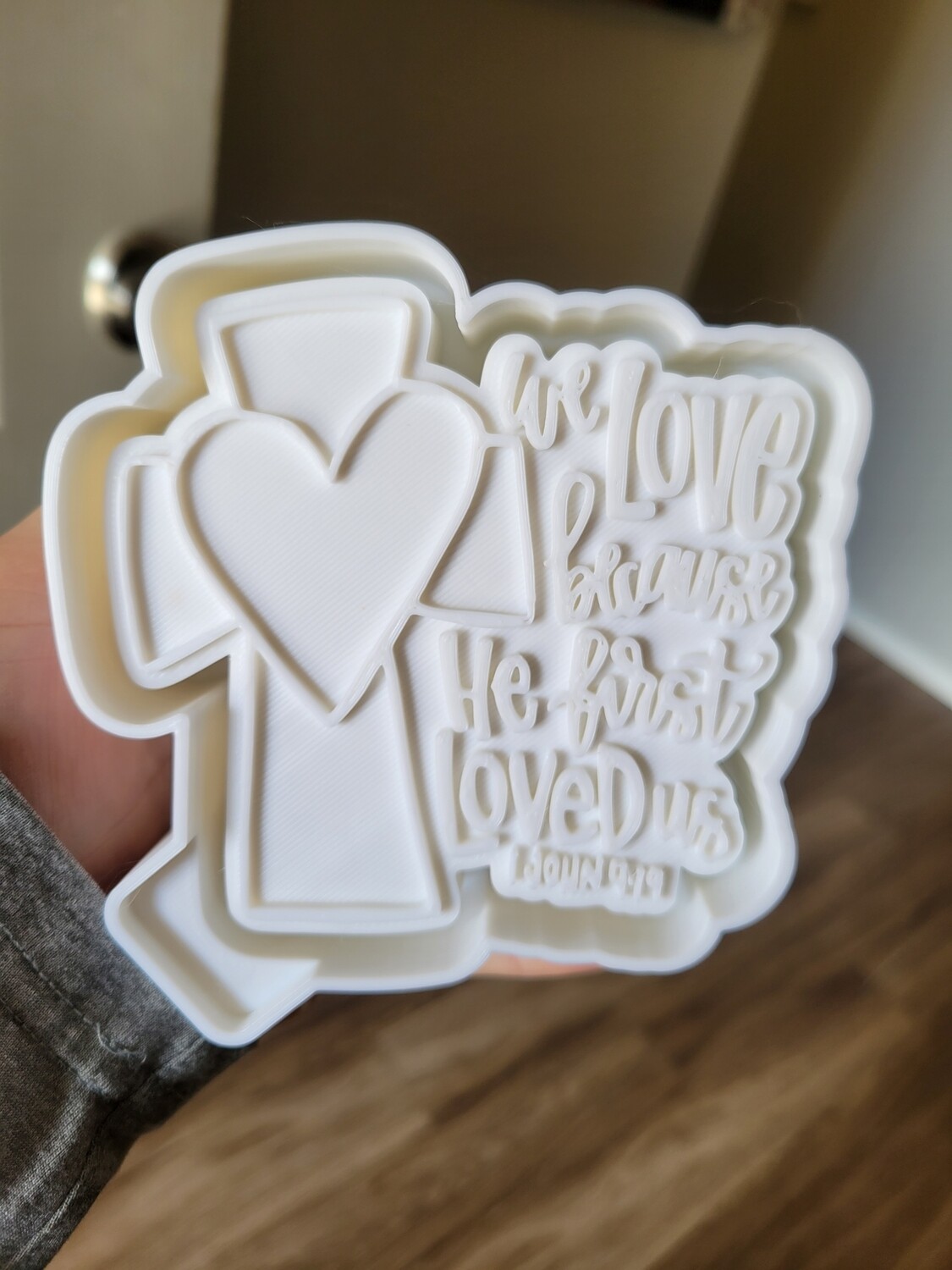 He loved us freshie mold