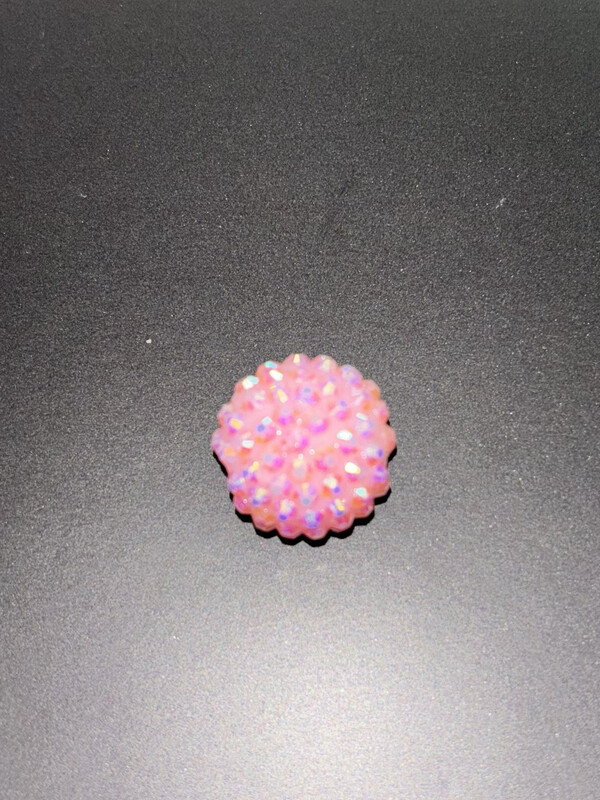Lt. Pink Rhinestone Beads