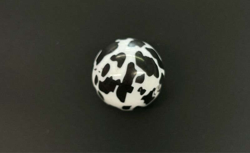 Cow Print Beads