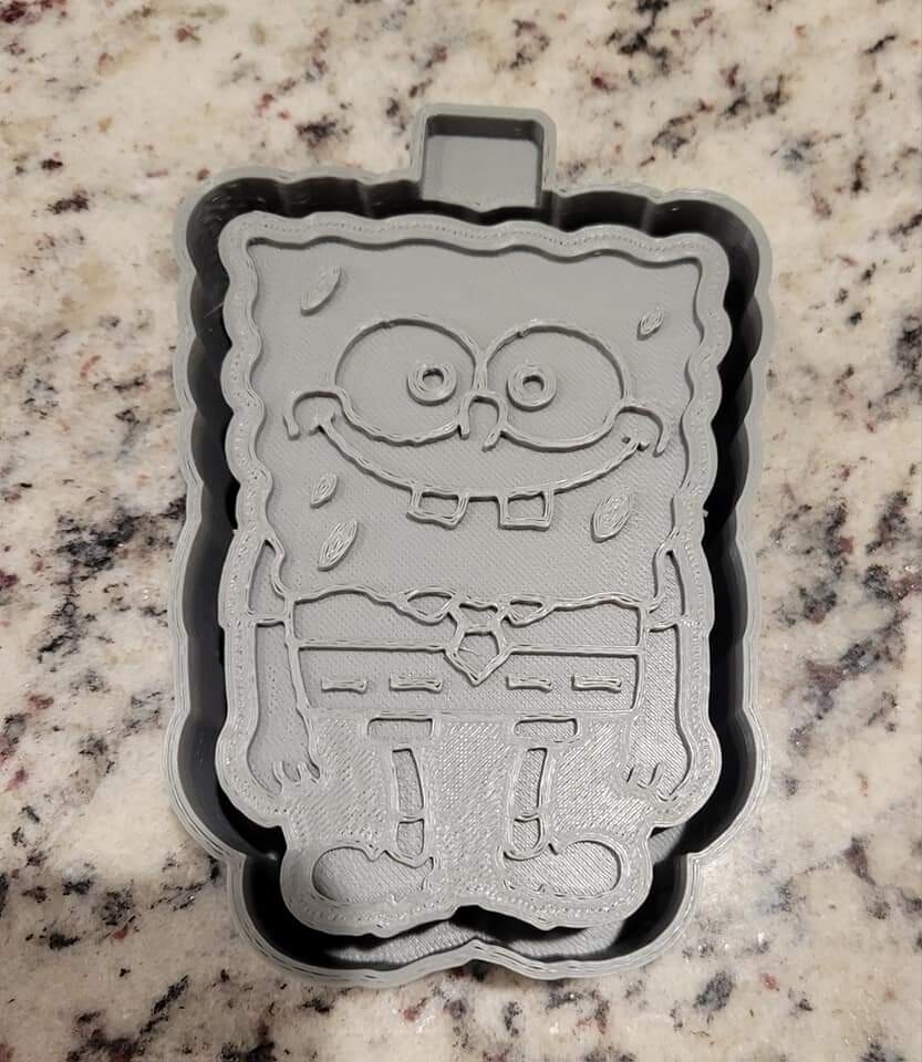 SpongeBob Freshie Mold