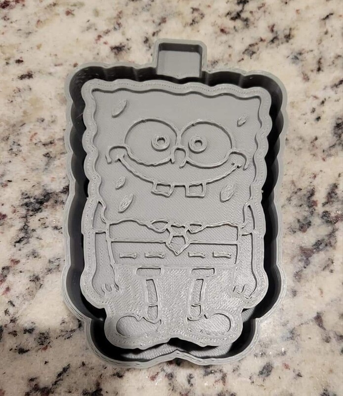 SpongeBob Freshie Mold