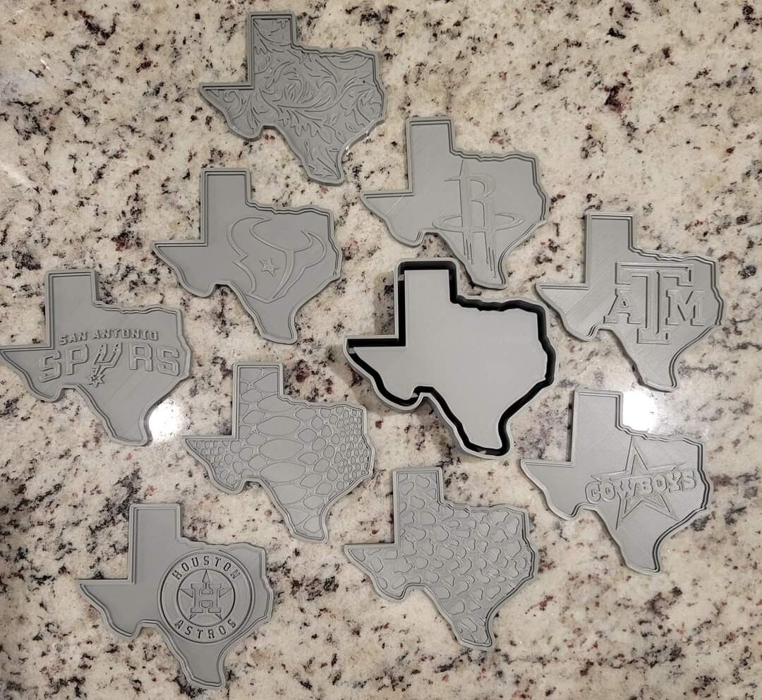 Changeable Texas freshie mold