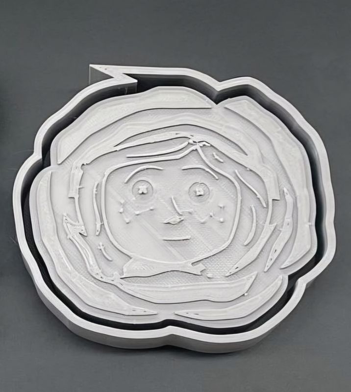 Coraline freshie mold