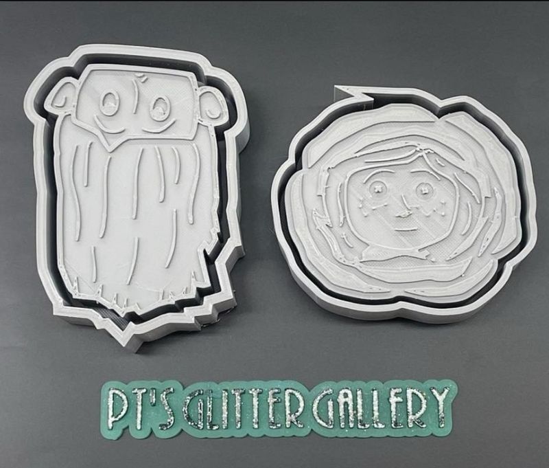 Coraline freshie mold