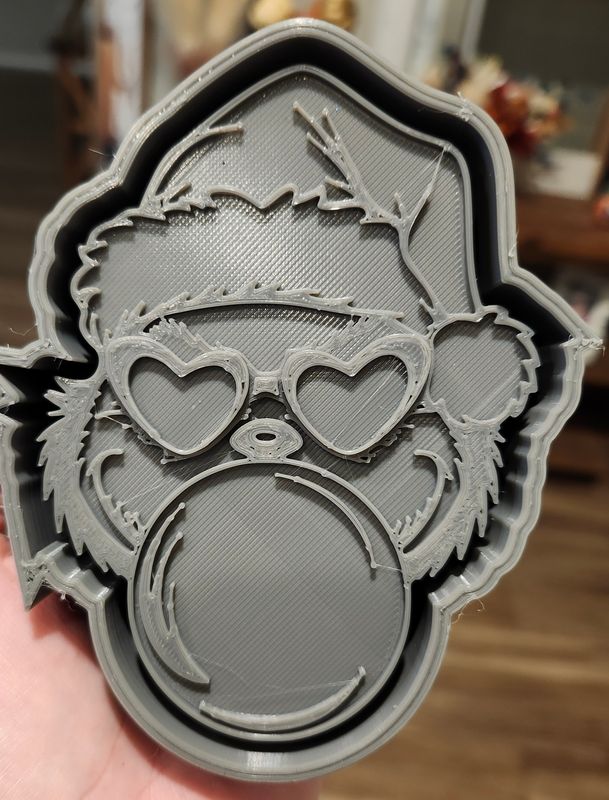 Grinch Bubblegum freshie mold