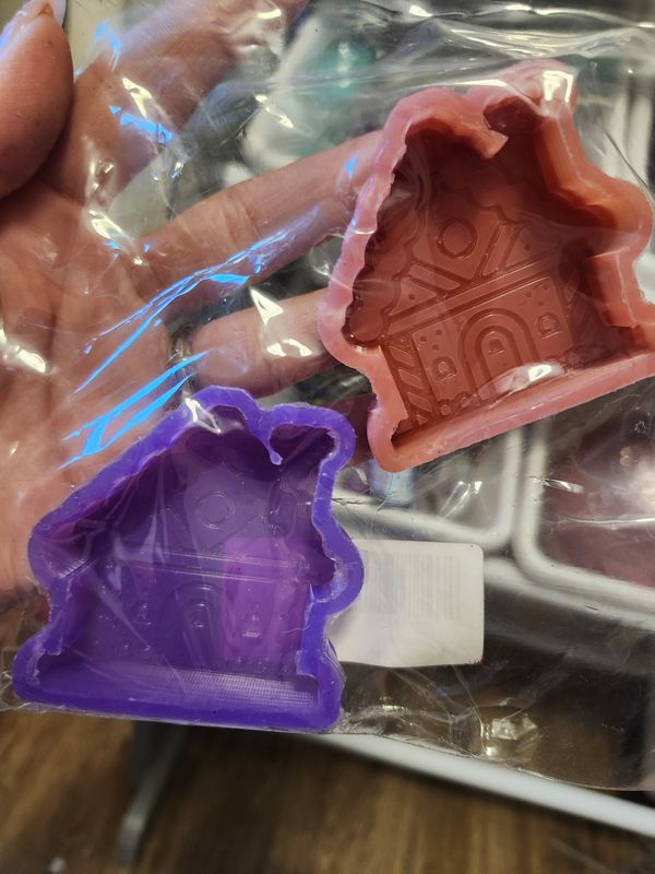 Gingerbread house vent freshie mold