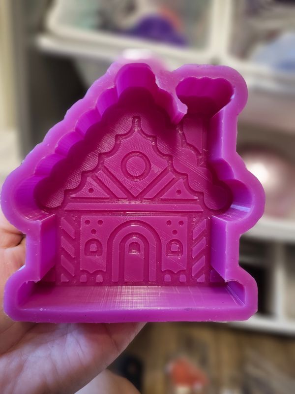 Gingerbread house freshie mold