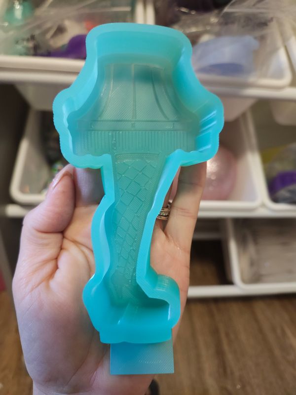 Leg lamp freshie mold