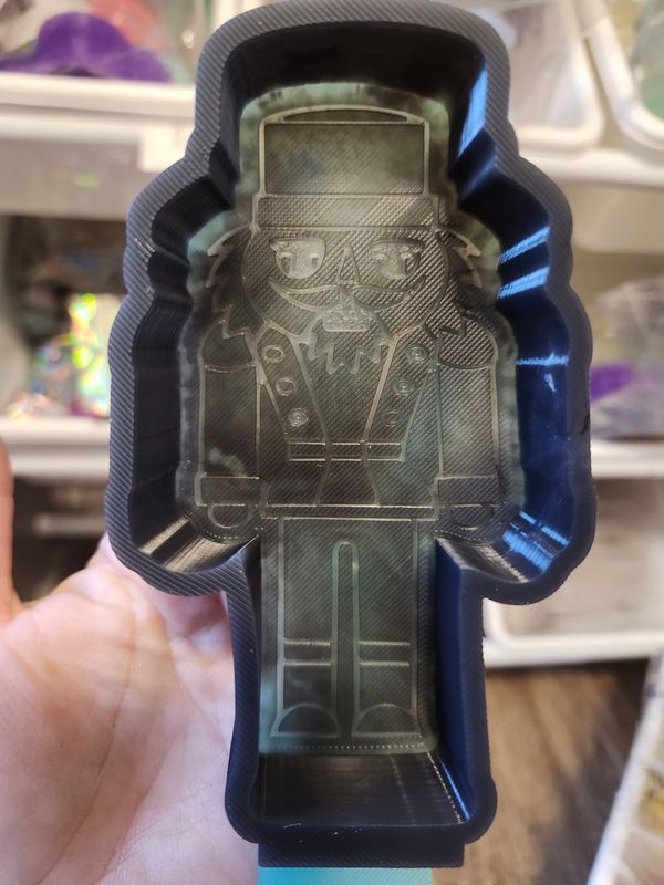 Nutcracker freshie mold