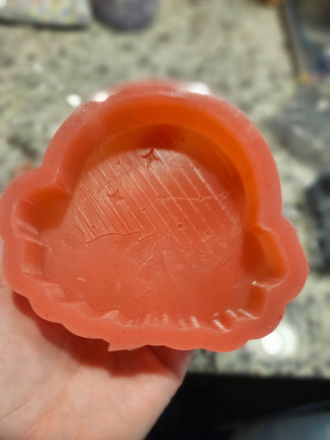 Crystal ball freshie mold