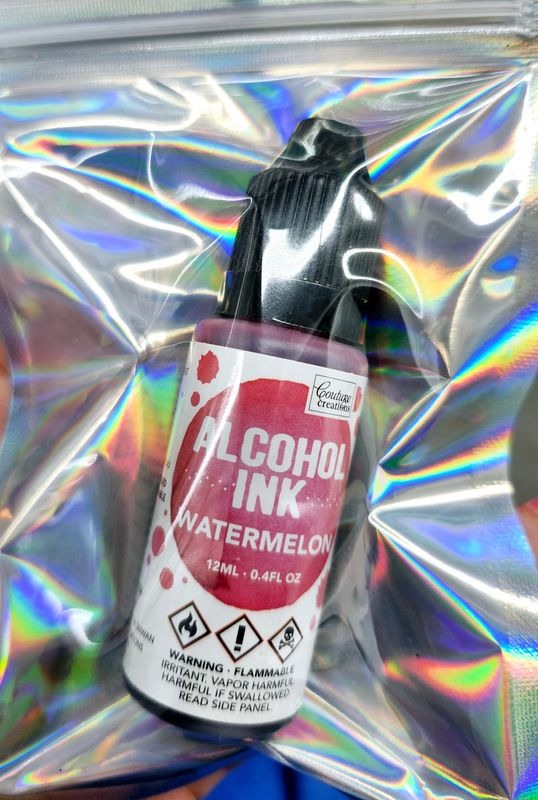 Watermelon Alcohol Ink