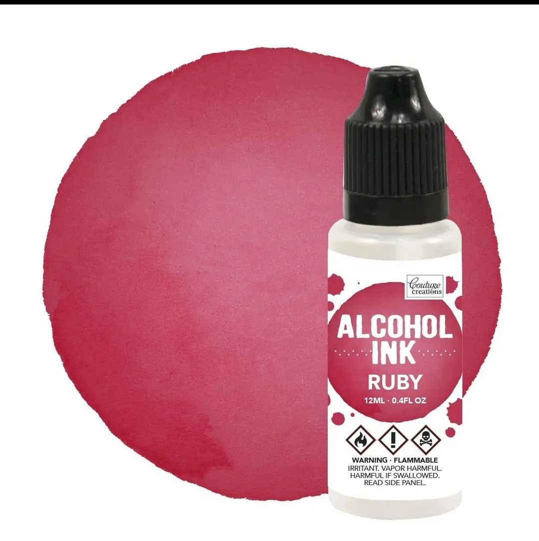 Ruby Alcohol ink