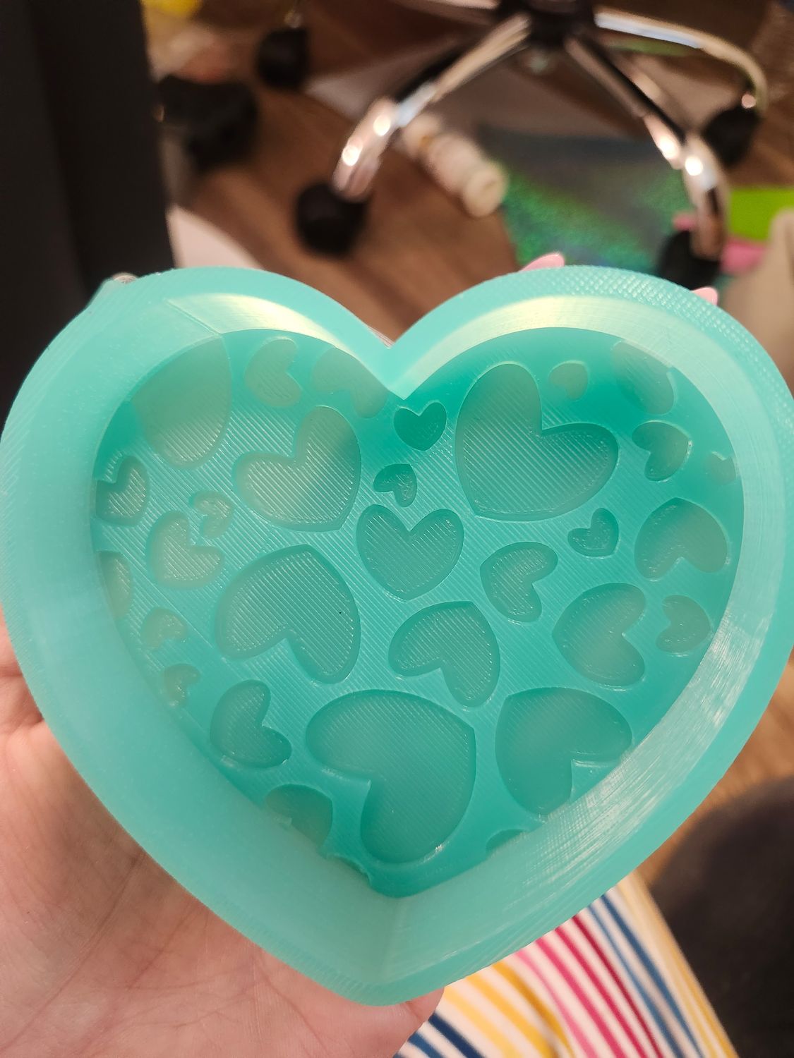 Heart with hearts