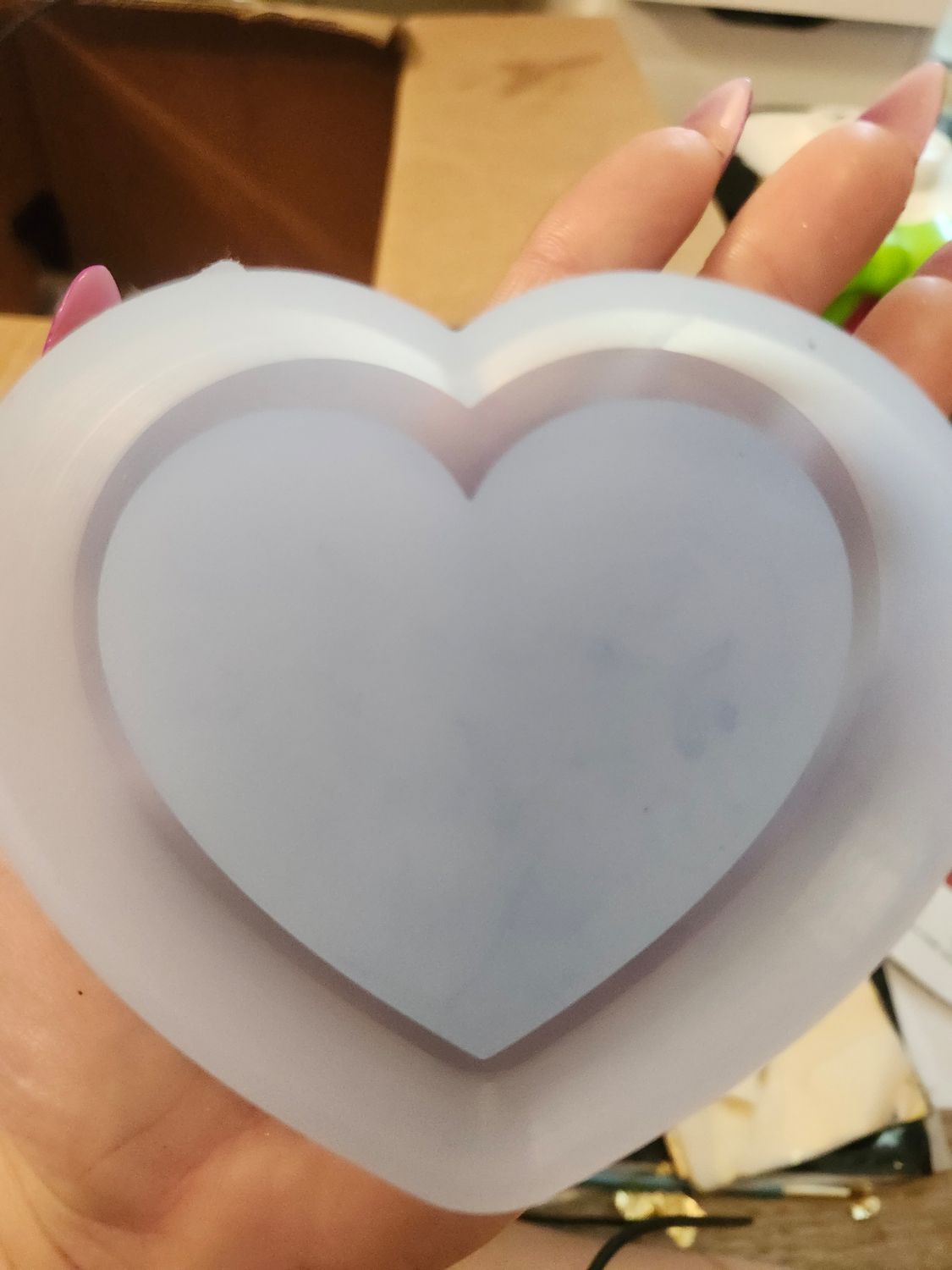 3D heart Shaker mold