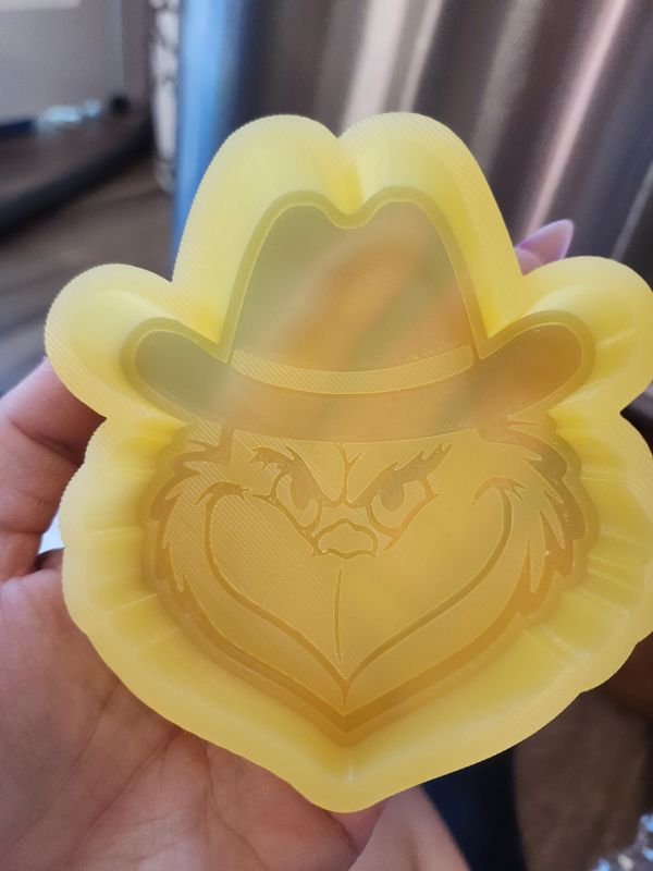 Grinch cowboy hat