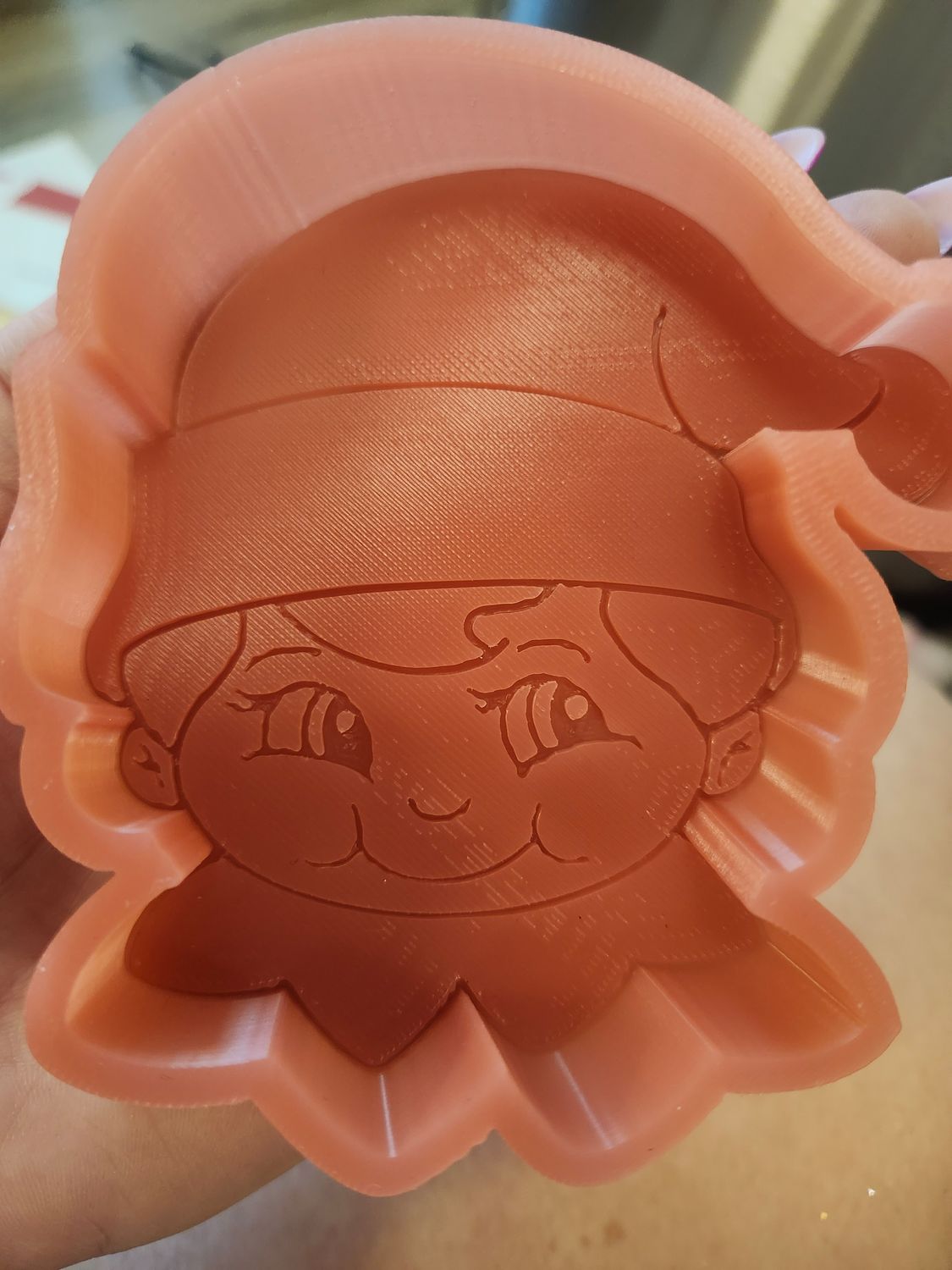 Elf on the Shelf face