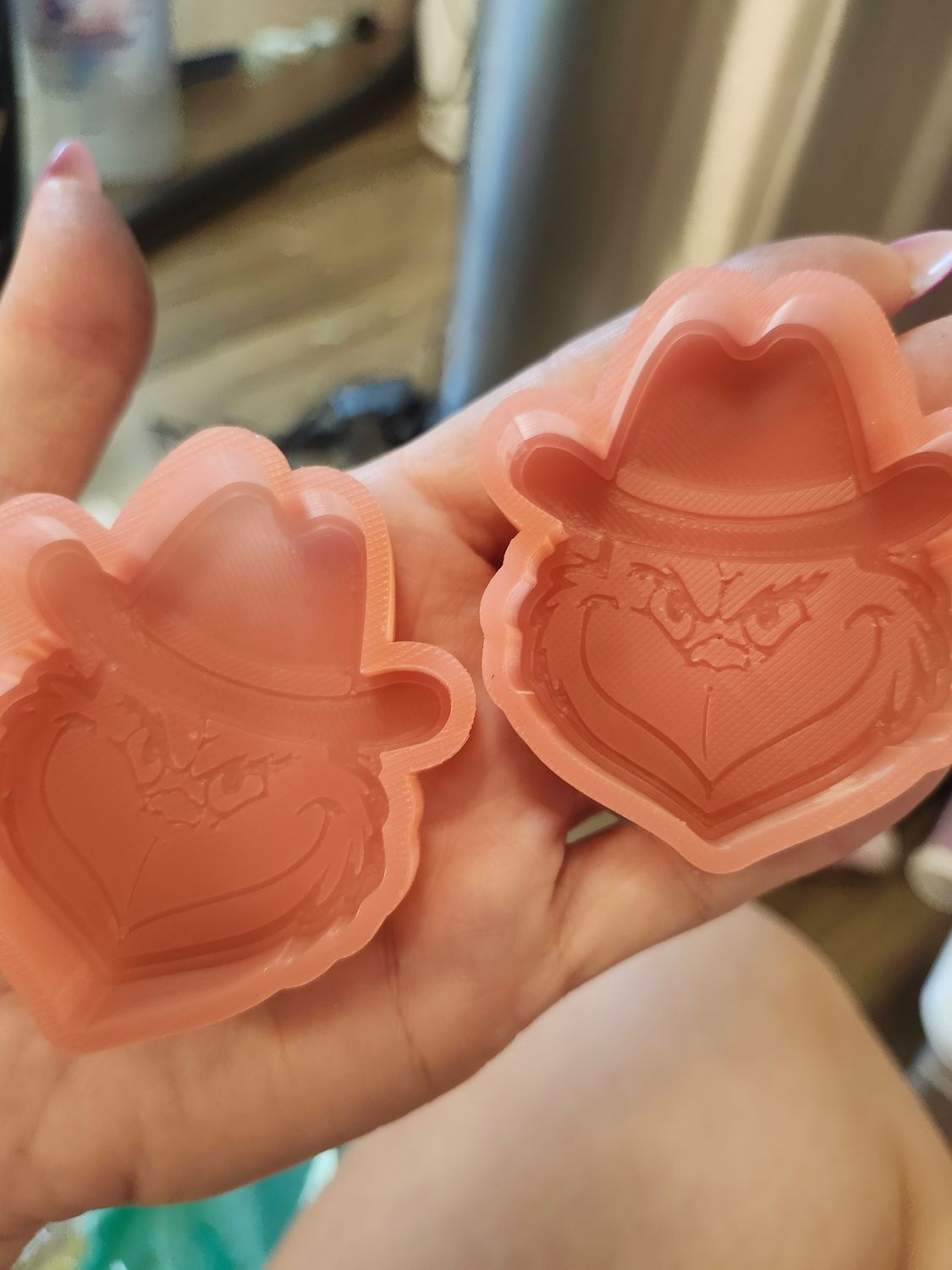 Grinch with cowboy hat vent